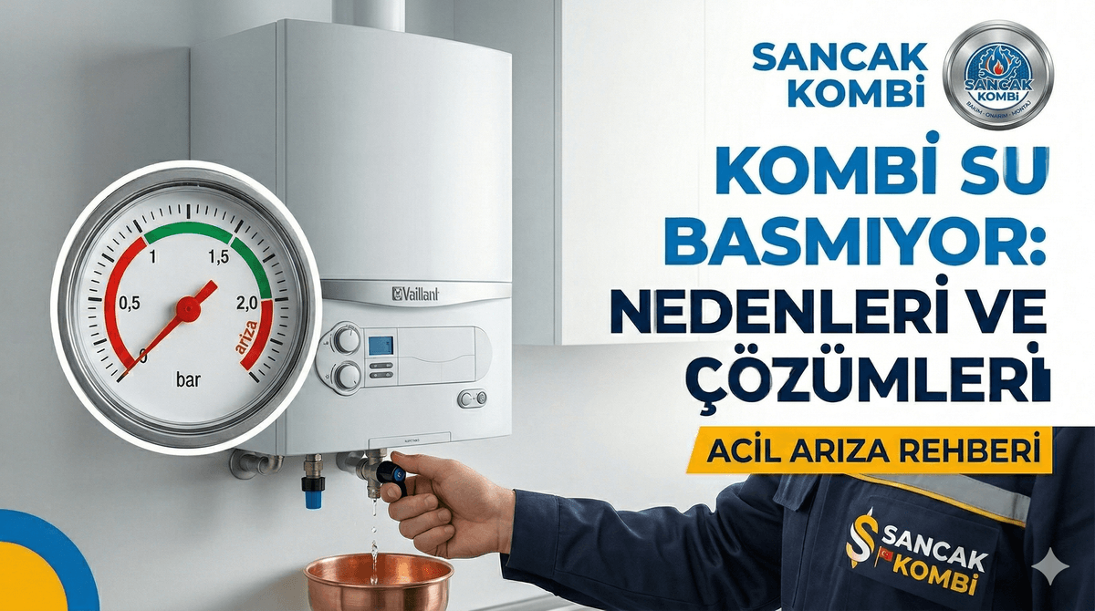 Kombi Su Basmıyor: Nedenleri ve Çözümleri - Kombi Arızaları
