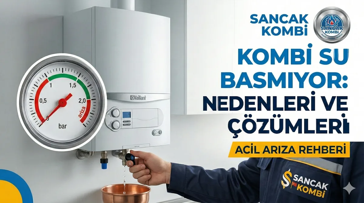Kombi Su Basmıyor: Nedenleri ve Çözümleri - Kombi Arızaları | Sancak Kombi