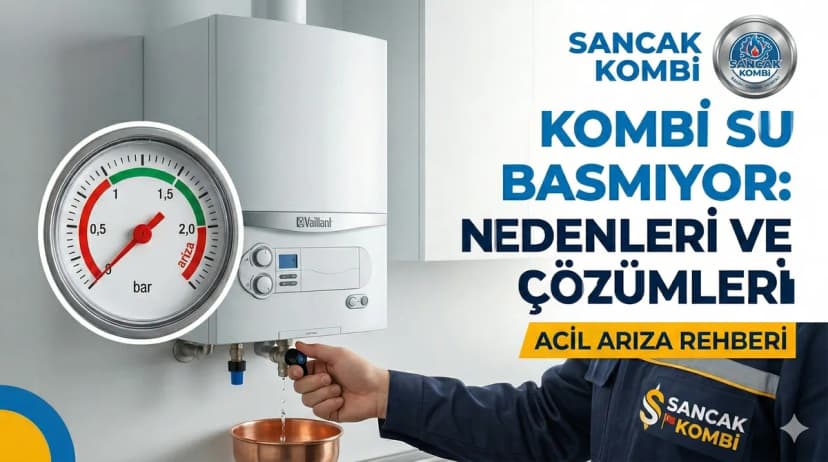Kombi Su Basmıyor: Nedenleri ve Çözümleri - Kombi Arızaları